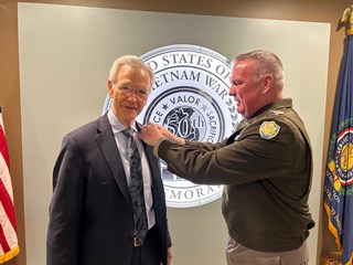 Individual Vietnam Veteran Lapel Pin Presentations
